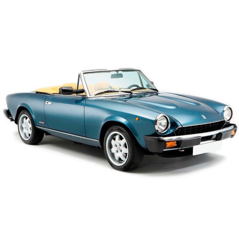 Fiat 124 Sport Spider - Repair, Service Manual and Electrical Wiring Diagrams