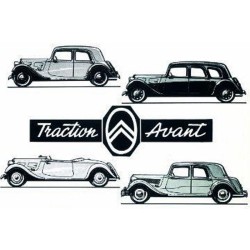 Citroën Traction Avant - Repair, Service Manual, Wiring Diagrams and Owners Manual