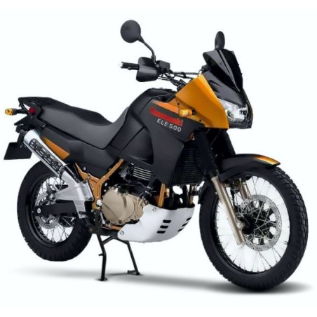 Kawasaki KLE500 - Repair, Service Manual and Electrical Wiring Diagrams