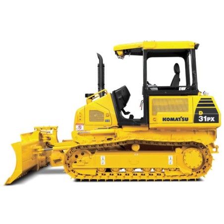 Komatsu D31EX, PX-21 and D37EX, PX-12 - Repair, Service Manual and Electrical Wiring Diagrams