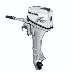 Honda BF8A Outboard Motor -...