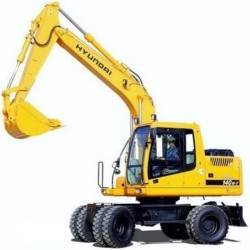 Hyundai Wheel Excavator...