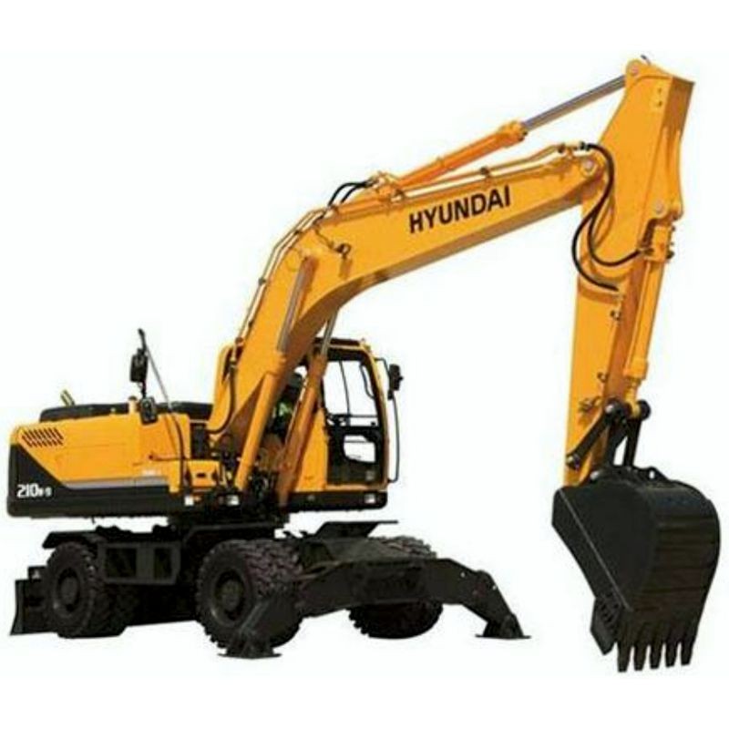 Hyundai Wheel Excavator R210W-9 - Service Manual - Operators - Wiring Diagrams