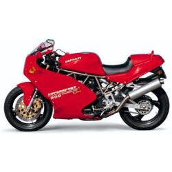 Ducati 750 900 Supersport - Service Manual - Taller - Reparation - Reparaturanleitung - Officina