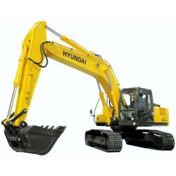 Hyundai Crawler Excavator R250LC-3 - Service Manual - Operators - Wiring Diagrams