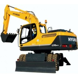 Hyundai Wheel Excavator...