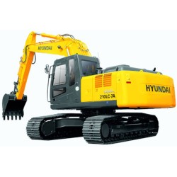 Hyundai Crawler Excavator R210LC-7A - Service Manual - Operators - Wiring Diagrams