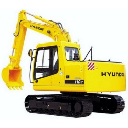 Hyundai Crawler Excavator R110-7 - Service Manual - Operators - Wiring Diagrams