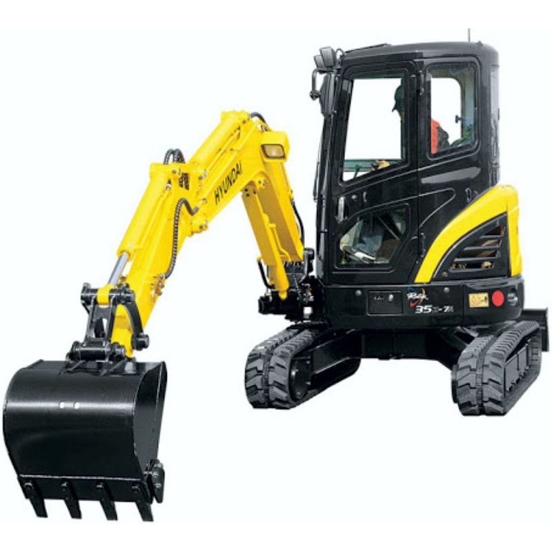 Hyundai Mini Excavator R35Z-7A - Service Manual - Operators - Wiring Diagrams