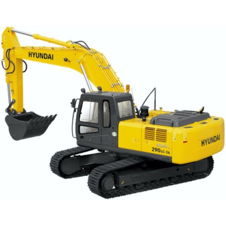 Hyundai Crawler Excavator R290LC-7A - Service Manual - Operators - Wiring Diagrams