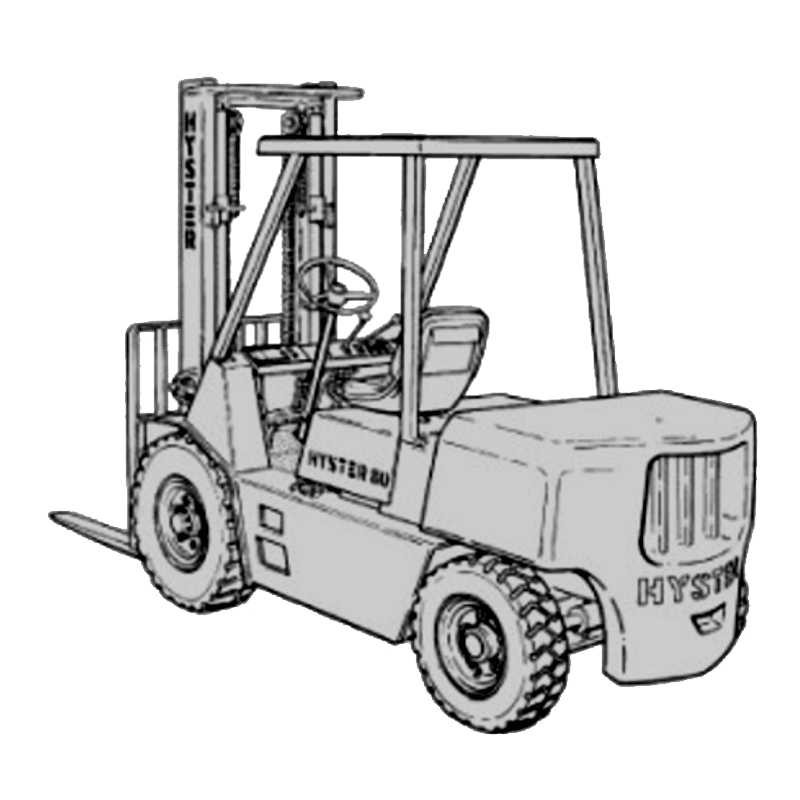 Hyster H135 155XL - Service Repair Manual - Wiring Diagrams