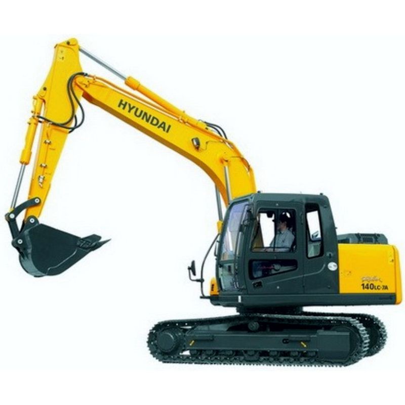 Hyundai Crawler Excavator R140LC-7A - Service Manual - Operators - Wiring Diagrams