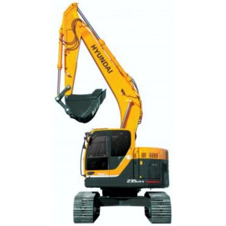 Hyundai Crawler Excavator R145CR-9 - Service Manual - Operators - Wiring Diagrams