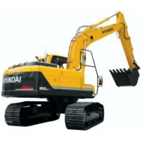 Hyundai Crawler Excavator R180LC-7 - Service Manual - Operators - Wiring Diagrams