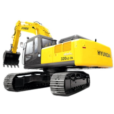 Hyundai Crawler Excavator R320LC-7A - Service Manual - Operators - Wiring Diagrams