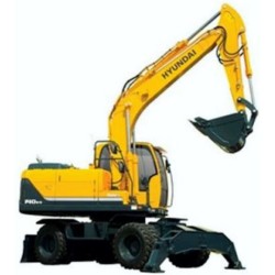 Hyundai Wheel Excavator...