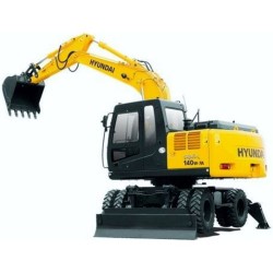 Hyundai Wheel Excavator...