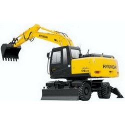 Hyundai Wheel Excavator...