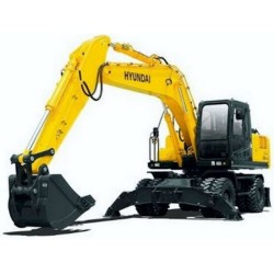 Hyundai Wheel Excavator...