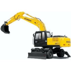 Hyundai Wheel Excavator...