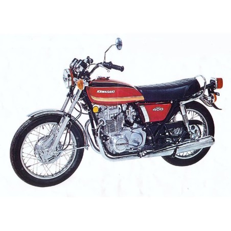 Kawasaki KZ400 - Service Repair Manual - Wiring Diagrams